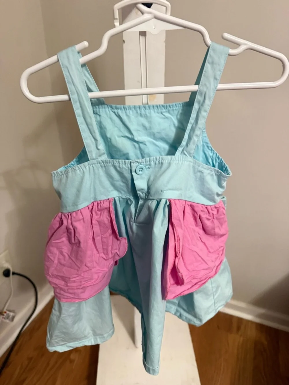 Baby Essentials Flamingo Dress & Diaper Cover